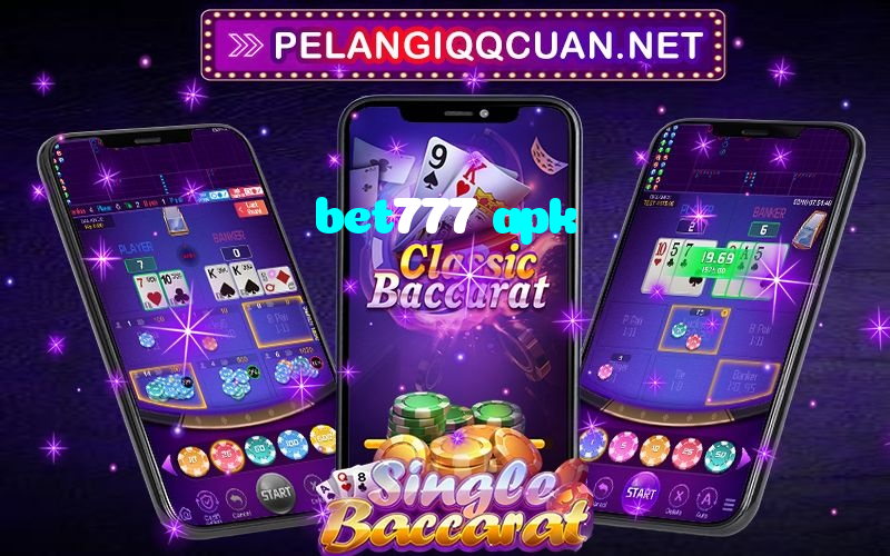 bet777 apk casino presented on mobile device in Pakistan with slots and live games